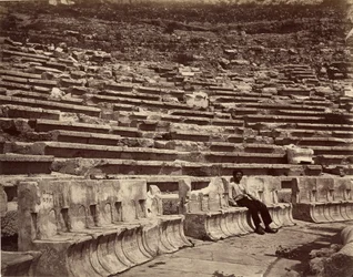 Interior, Theater of Dionysius, Athens