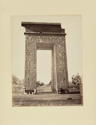 Karnak. Temple of Ramesses IV. Triumphal gate