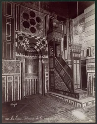 Cairo - Interior of the El Bordei Mosque