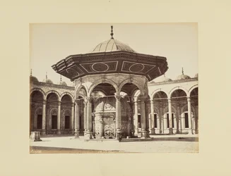 Cairo. Mosque of Muhammad Ali, Fountain of Ablutions, Egypt