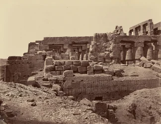 Ruins of the 3rd Pylon of the Temple (Southeast) Left Part (Karnak) Thebes