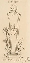 Ex-libris of Manet
