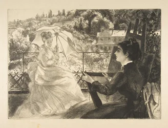 The Terrace of Villa Brancas