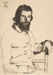 Portrait of Charles Meryon, 1853