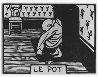 Carrot Poil: The Pot, Jules Renard, illustration by Felix Vallotton, ed. Flammarion