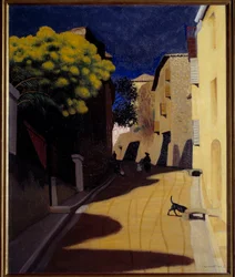 Mimosas in bloom in Cagnes in 1921