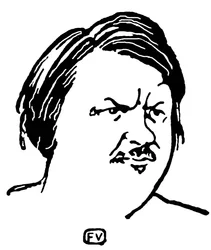 Portrait of Honore de Balzac (1799-1850)