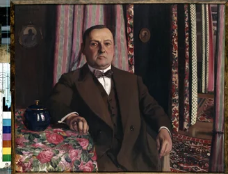 Portrait of the Art Collector Georges Haasen
