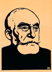Portrait of Puvis De Chavannes, c1898