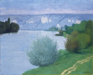 The Seine near Les Andelys