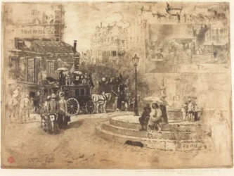 Place Pigalle in 1878, 1878
