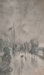 Landing in England, 1879, 1946
