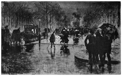 Retour des Champs-Elysees