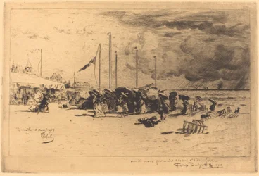 Squall at Trouville