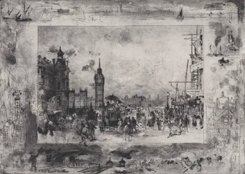 Westminster Bridge or Westminster Clock Tower