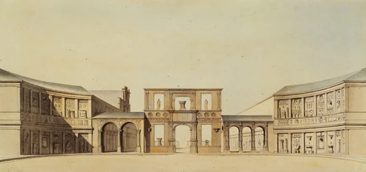 The Courtyard of the Ecole des Beaux-Arts, Paris