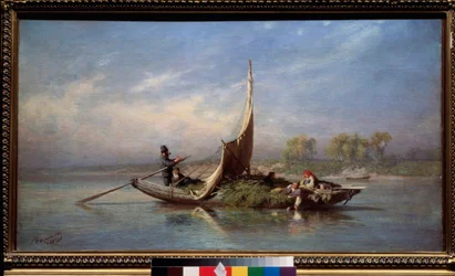 Family in a Boat