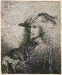 Portrait of an Officer (possibly a self-portrait of the artist?)