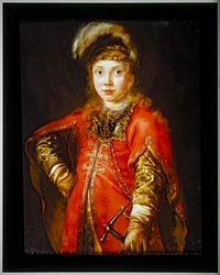 Portrait of a Youth in a Red Tunic