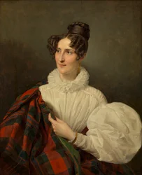 Lady in White Dress