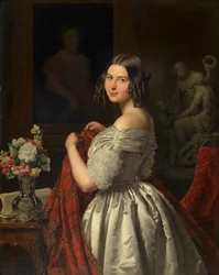 Young Lady at Her Toilet