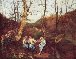 Spring in the Viennese Forest (The Violet-pickers)
