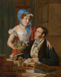 The Cartographer Professor Josef Jüttner and His Wife