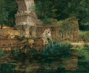 The Roman Ruin in Schönbrunn