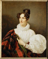 Lady in a White Dress