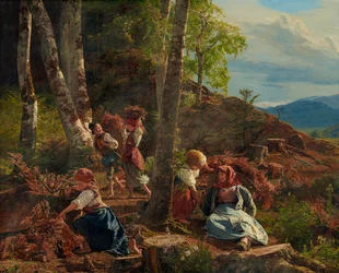 Brushwood Collectors in the Vienna Woods