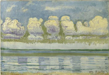 Lake Geneva with the Swiss Jura, 1909
