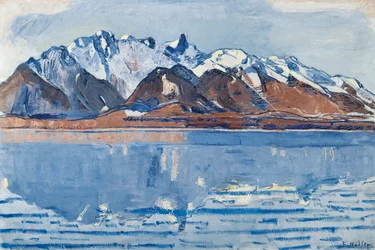 Lake Thun with Stockhorn Range