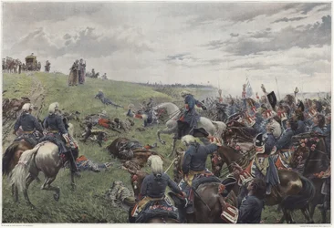The war in the Dentelles