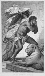 Cleopatra Carried into the Palace