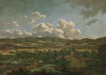 View towards Goldbach and Hösbach (Aschaffenburg Cycle)