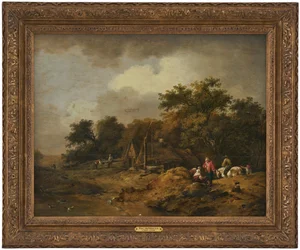 Landscape with Cottage and Draw Well