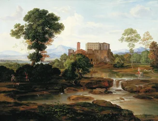 Ideal Italian landscape