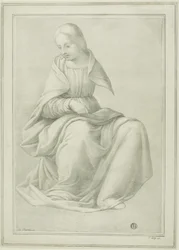 Study for Seated Figure of a Woman