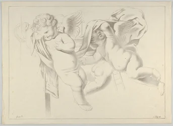 Study of three putti, ca. 1800-1844