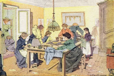 The Seamstress, in Imagier de l