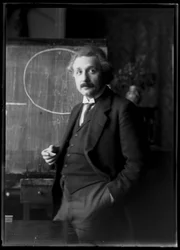 Portrait of Albert Einstein (1879-1955)