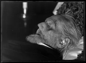 Rudolf of Antiquarian (1812-1905) on the Deathbed