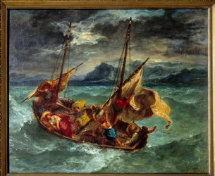 Christ on Lake Generaseth (Genesareth)