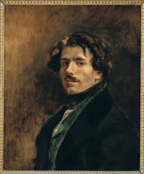 Delacroix, Self-Portrait