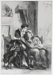 Hamlet: Hamlet and the Queen, 1834