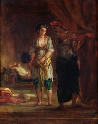 Interior of a Harem in Oran, c.1847