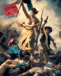 Liberty Leading the People, 28 July 1830, c. 1830-31 (detail)