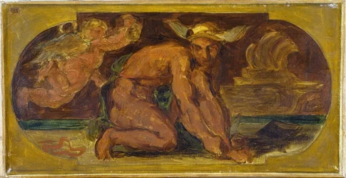 Mercury: Sketch for the Salon de la Paix at the Hôtel de Ville, Paris
