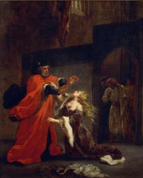 Othello, Act I, Scene 3: Desdemona at the Feet of Her Father, 1852