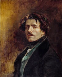Self-Portrait of Eugene Delacroix